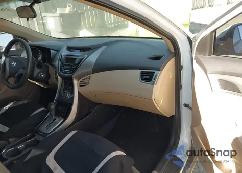 2013 Hyundai Elantra Gls из США, поврежденный, VIN 5NPDH4AE8DH355325